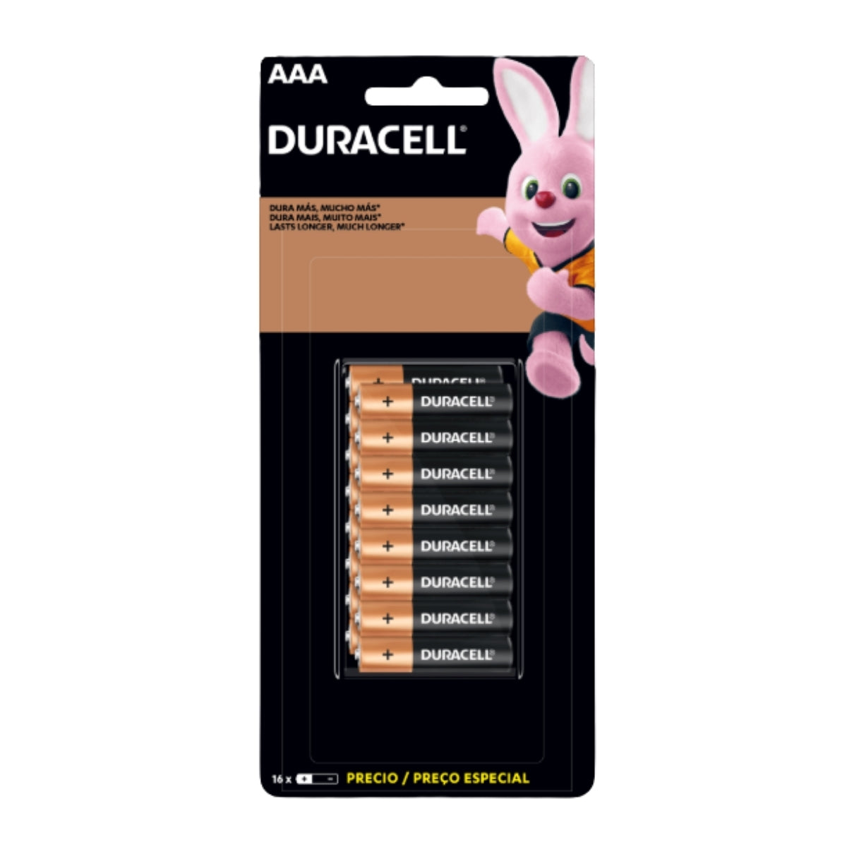 16 Pilhas Alcalinas Aaa Palito Duracell [F108]