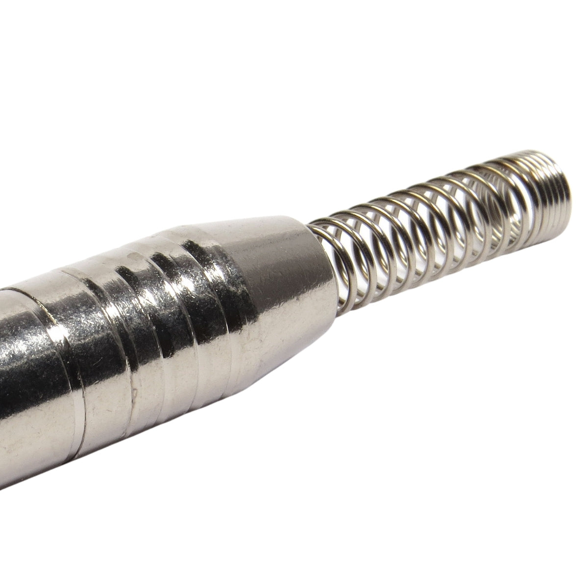 Conector Linha Rca Macho Niquel Com Mola Storm 10 Unidades [F108]