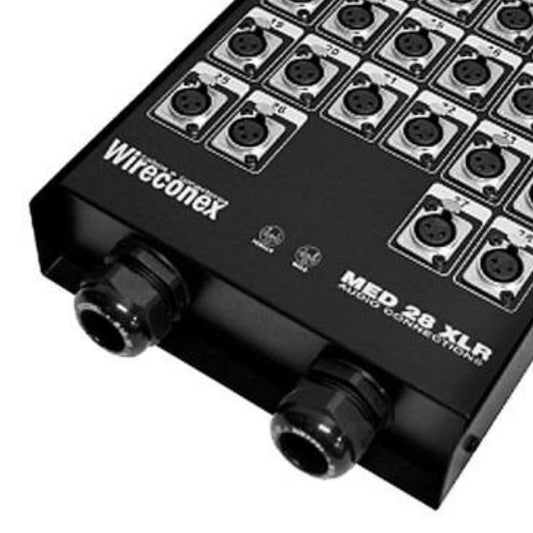Painel Medusa 28 Furos Xlr Com Conectores Wireconex [F108]