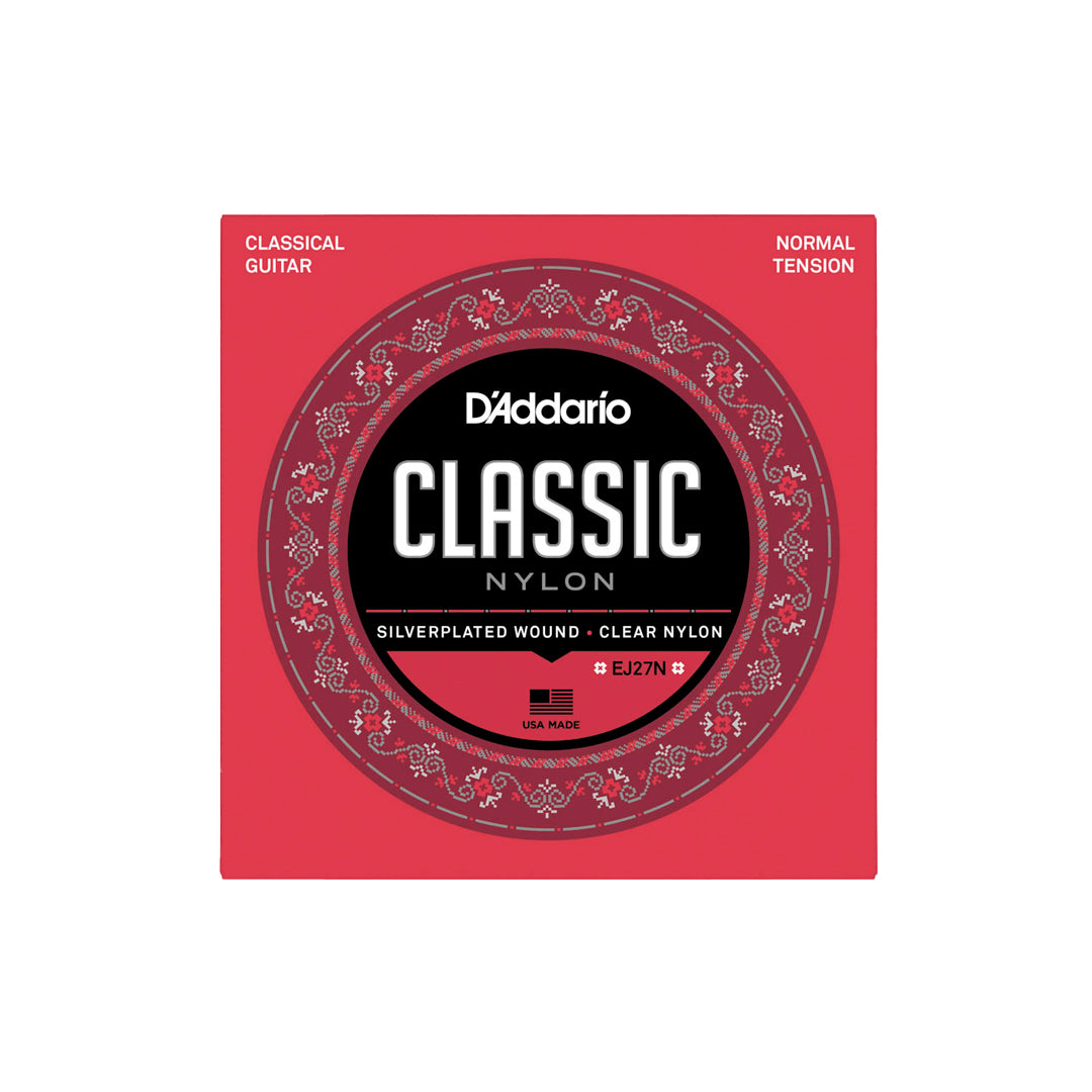 Cordas Para Violão Nylon Transparente D Addario Student Nylon Ej27n [F108]