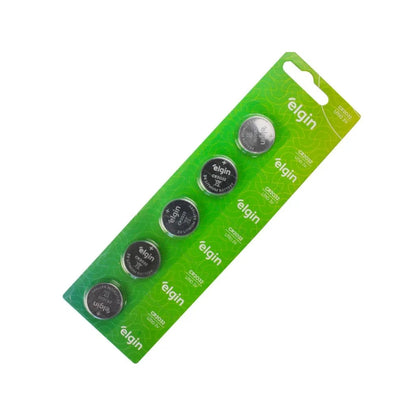 Bateria Lítio Cr2032 Elgin Cartela Com 05 Unidades [F108]