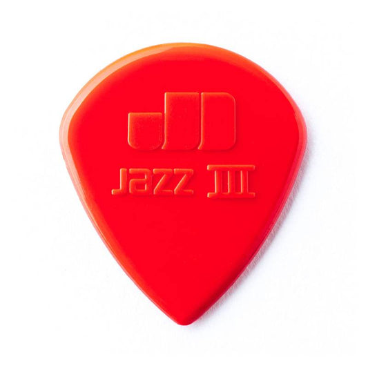 Palheta Nylon Jazz Iii Vermelha Pct C/4 Un 47r3n Dunlop (1827) [F108]