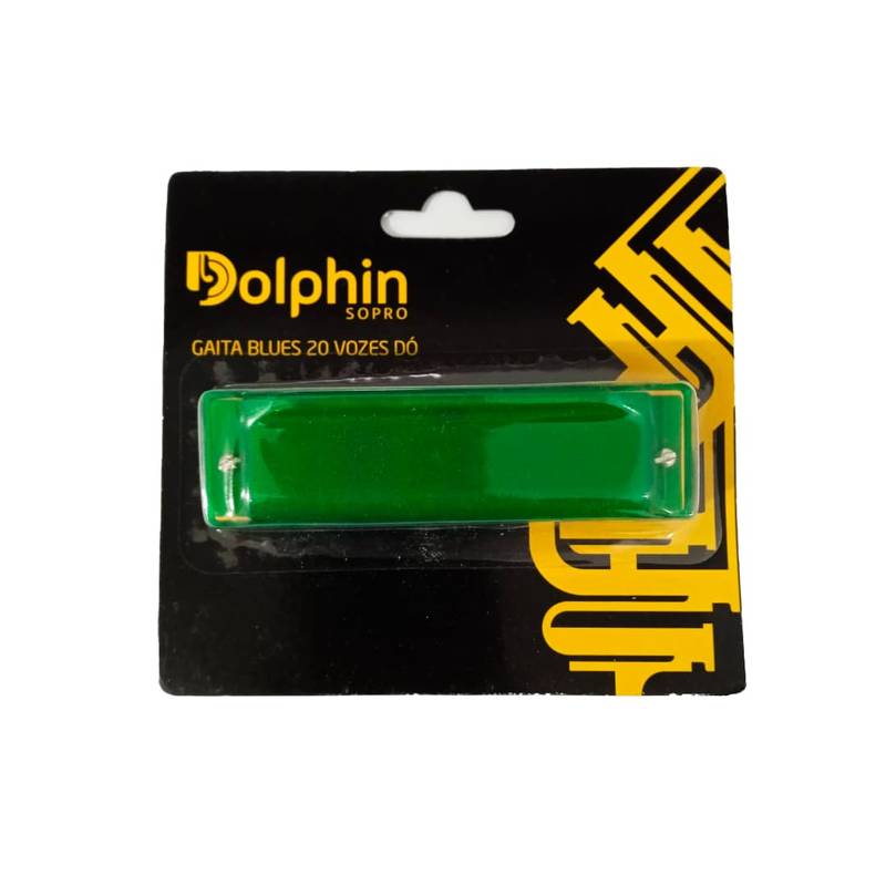 Gaita Blues 20 Vozes Do Corpo De Plastico Cores Sortidas Dolphin [F108]