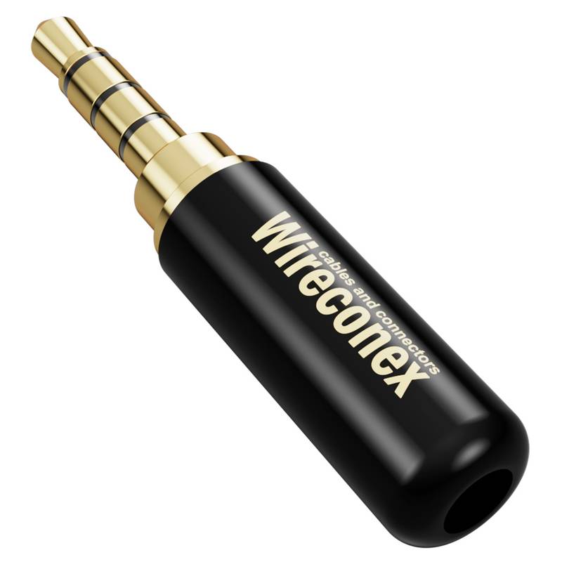 Kit 05 Conectores P2 Trrs Linha Wc 2314 Wireconex [F108]
