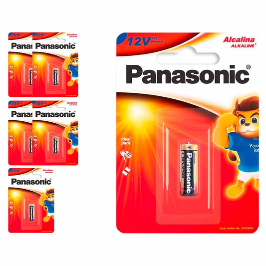 6 Baterias Alcalinas 12v Panasonic Lrv08-1b