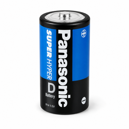 18 Pilhas Comum D Panasonic (9 Cart)