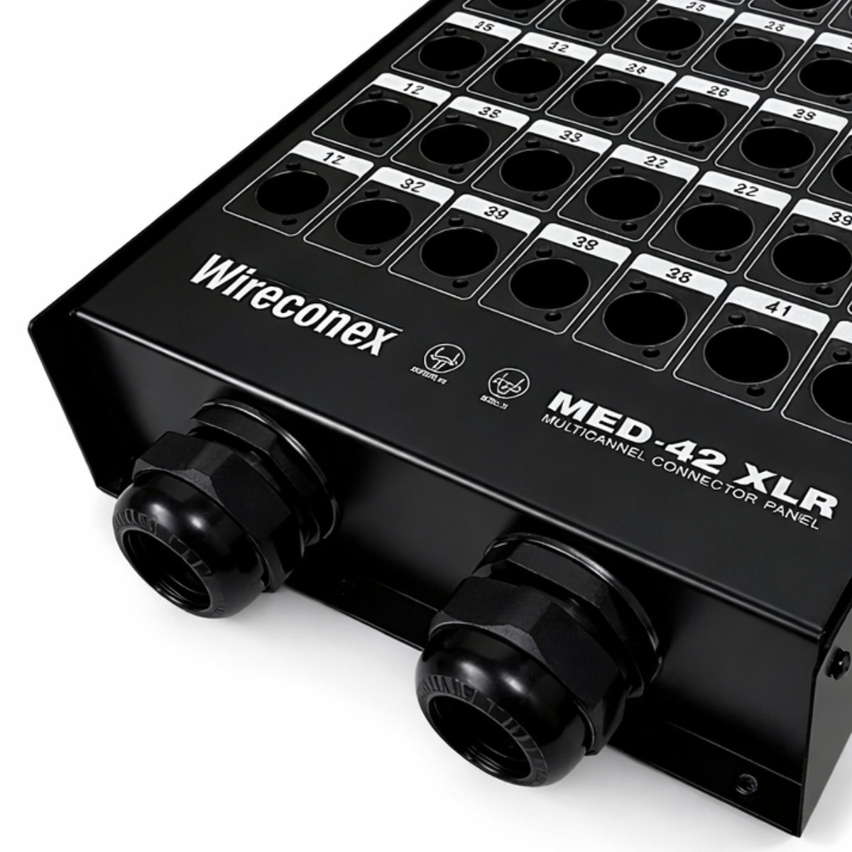 Painel Xlr 42 Entradas 2 Saídas Sem Conectores Wireconex [F108]