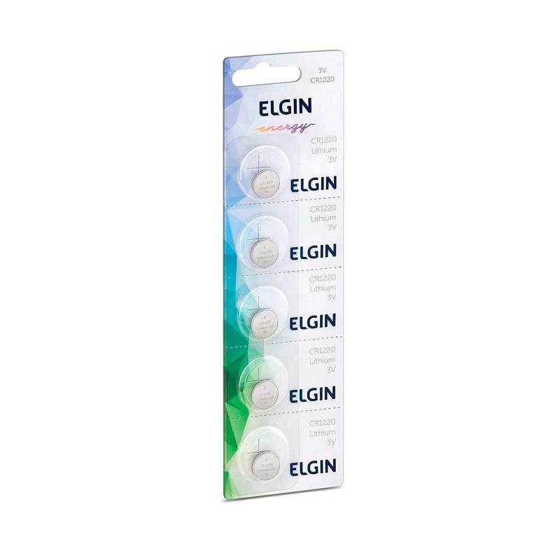 5 Baterias  Cr1220 Elgin [F108]