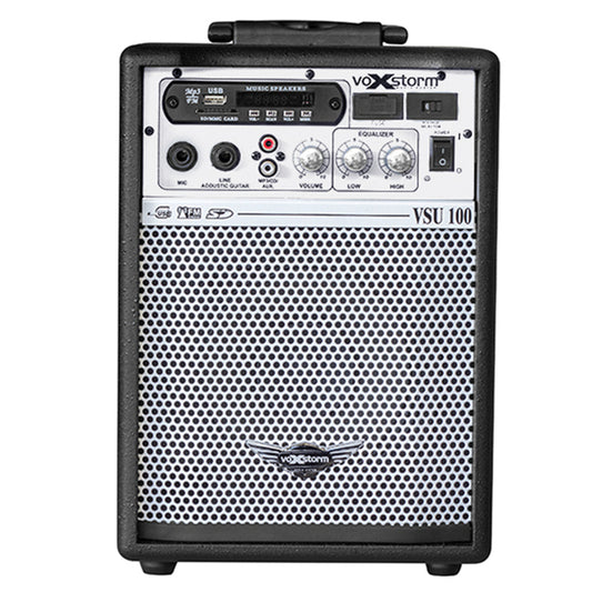 Caixa Multiuso Amplificada 6 Polegadas 15 W Rms - Voxstorm Vsu100 Usb [F108]