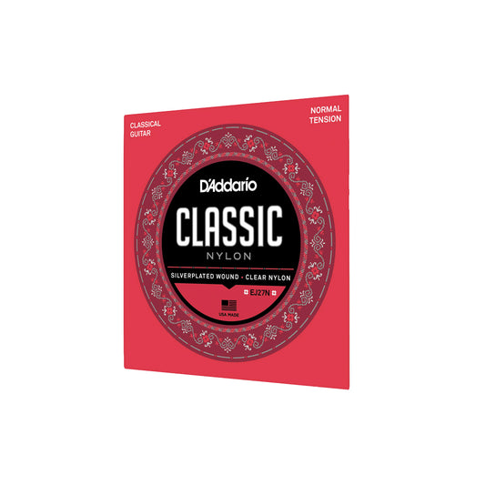 Cordas Para Violão Nylon Transparente D Addario Student Nylon Ej27n [F108]