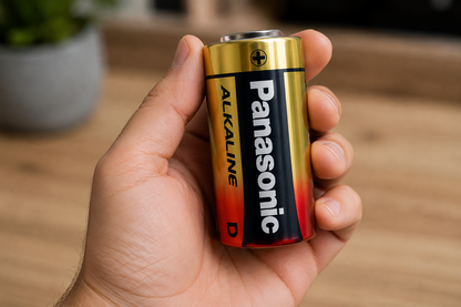 4 Pilhas Alcalinas D Panasonic (2  Cart)