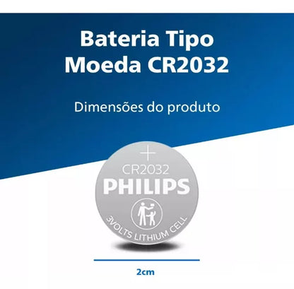 Bateria Cr2032 Philips [F108]