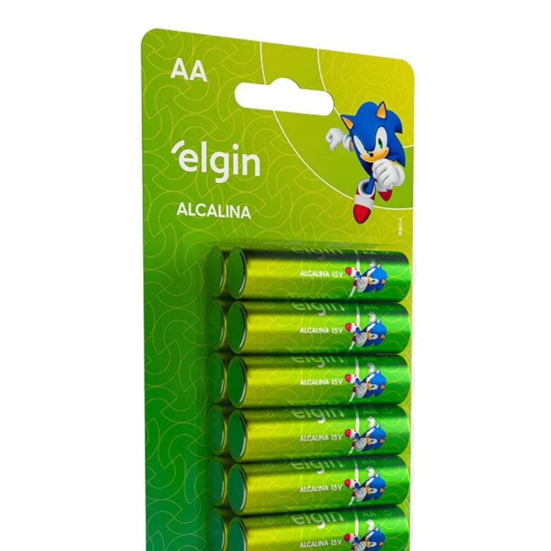 16 Pilhas Alcalinas Aa Elgin [F108]