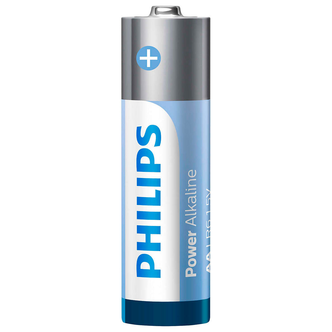 16 Pilhas Alcalinas Aa Philips [F108]