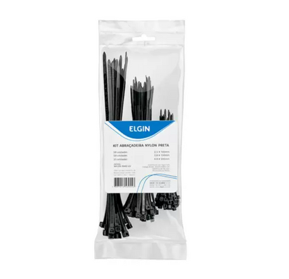 Combo Abrac De Nylon Preta Uv Pq Md Gd [F108]
