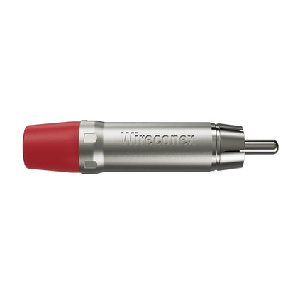Conector Rca Macho Wc 1212 Rd Wireconex 10 Unidades [F108]