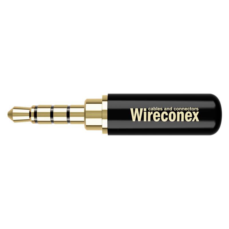 Kit 05 Conectores P2 Trrs Linha Wc 2314 Wireconex [F108]
