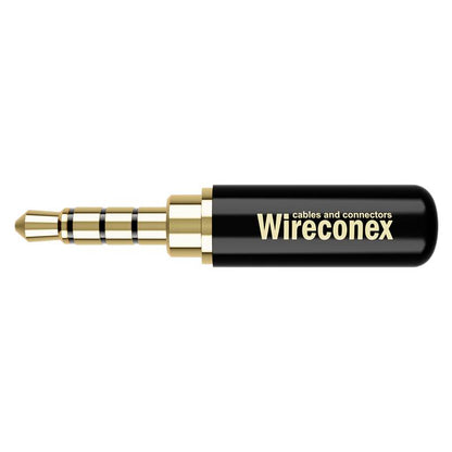Kit 05 Conectores P2 Trrs Linha Wc 2314 Wireconex [F108]