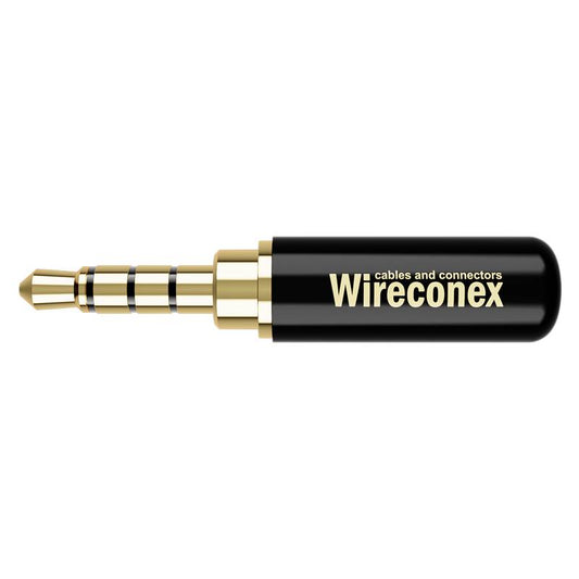 Kit 05 Conectores P2 Trrs Linha Wc 2314 Wireconex [F108]