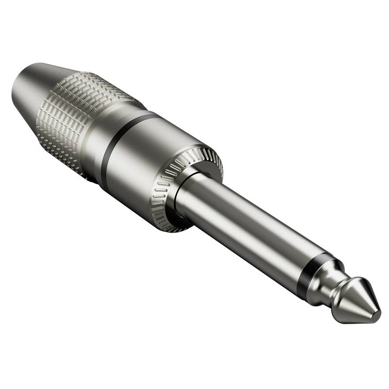 Conector P10 Mono Nickel Wc153 10 Un Wireconex [F108]