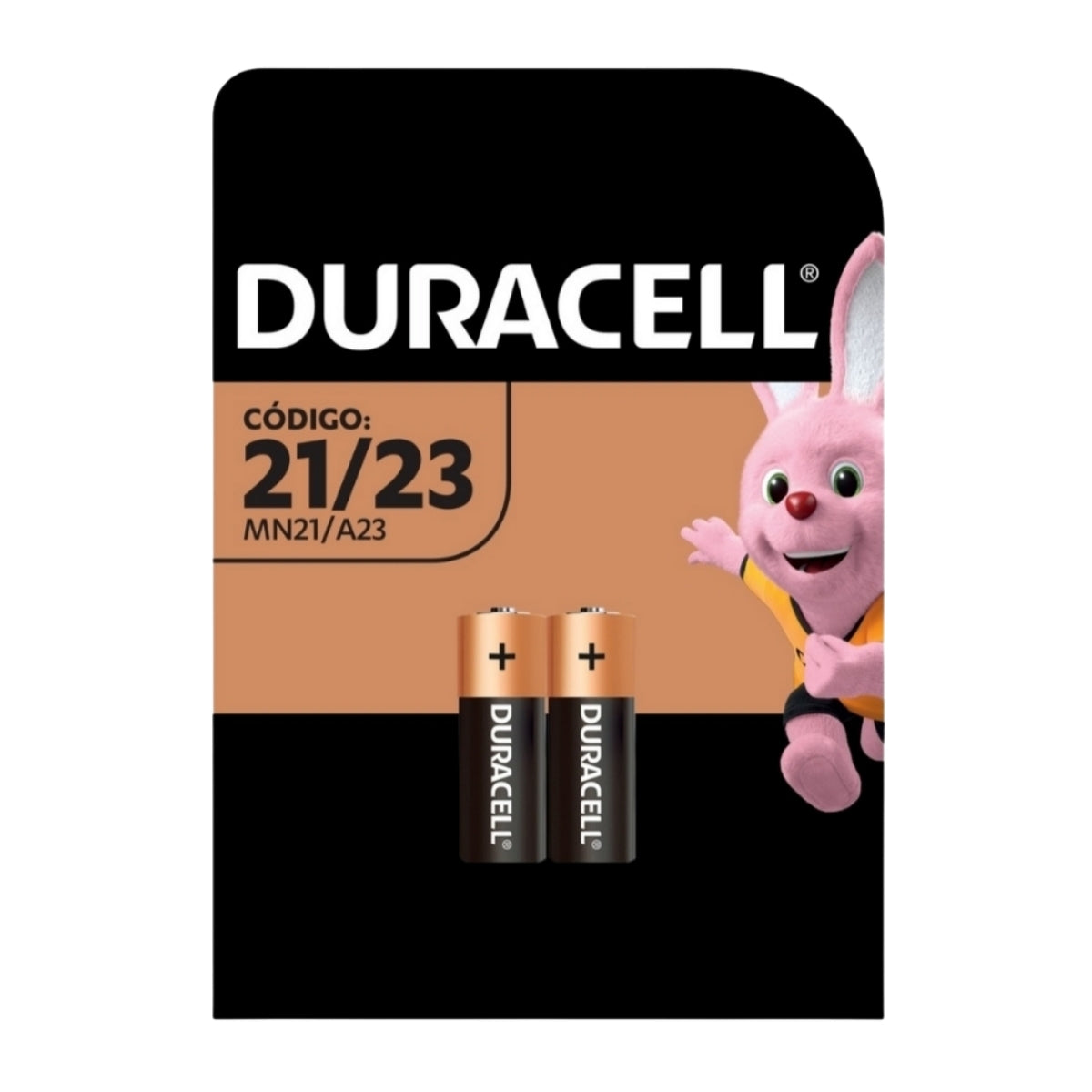 2 Pilhas Alcalinas A23 Mn21 12v Duracel [F108]