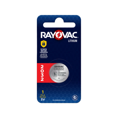 Bateria Cr2032 Rayovac Com 01 Unidade [F108]
