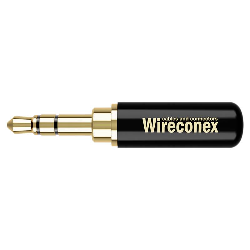 Kit 05 Conectores P2 Linha Stereo Wc 2313 Wireconex [F108]