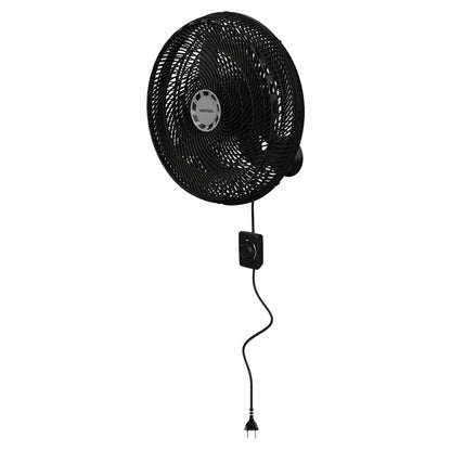 Ventilador Parede 50cm Oscilante 127v Preto Ventisol [F108]