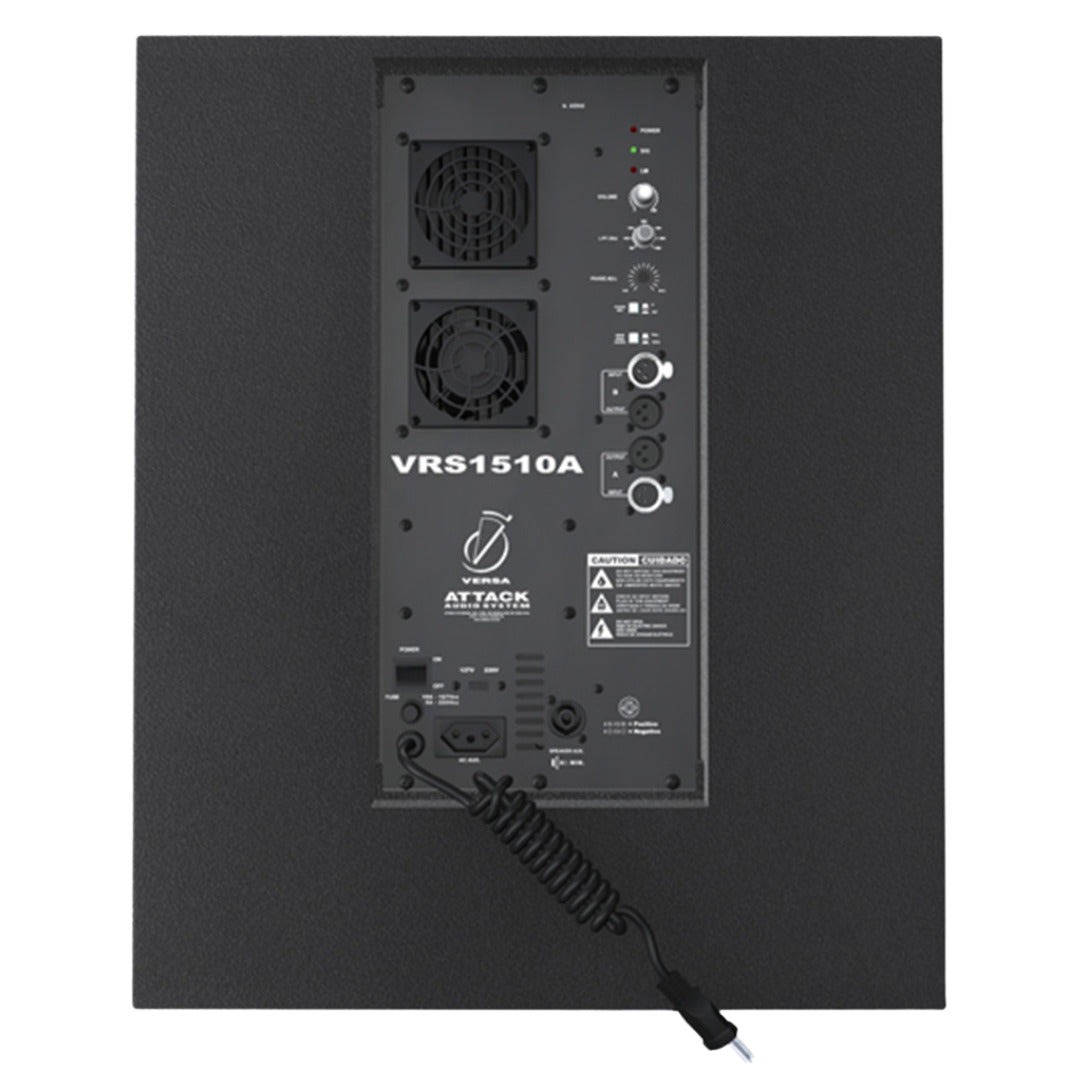 Subwoofer Attack Vrs1510a - Caixa  Ativa / Amplificada 15 Polegadas 1.000 W Rms [F108]