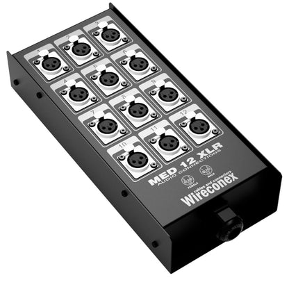 Painel Multicabo 12 Vias Xlr Medusa Wireconex [F108]