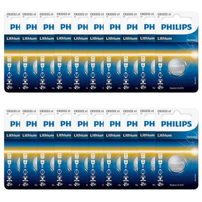 20 Baterias CR2032 Philips (20  Cart)