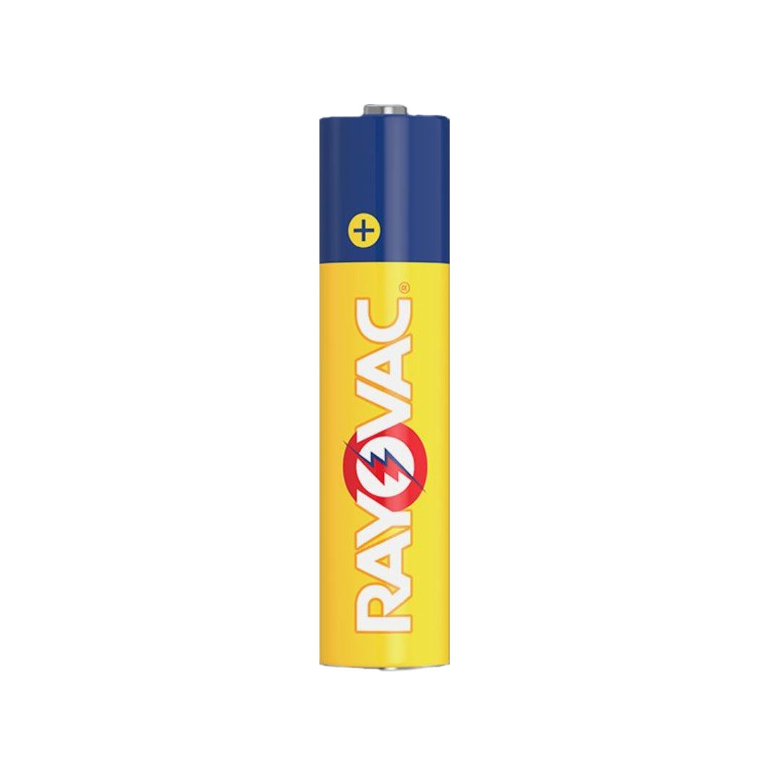 Pilha Zinco Aaa4 Rayovac Amarelinhas Cartela Com 04 Unidades [F108]