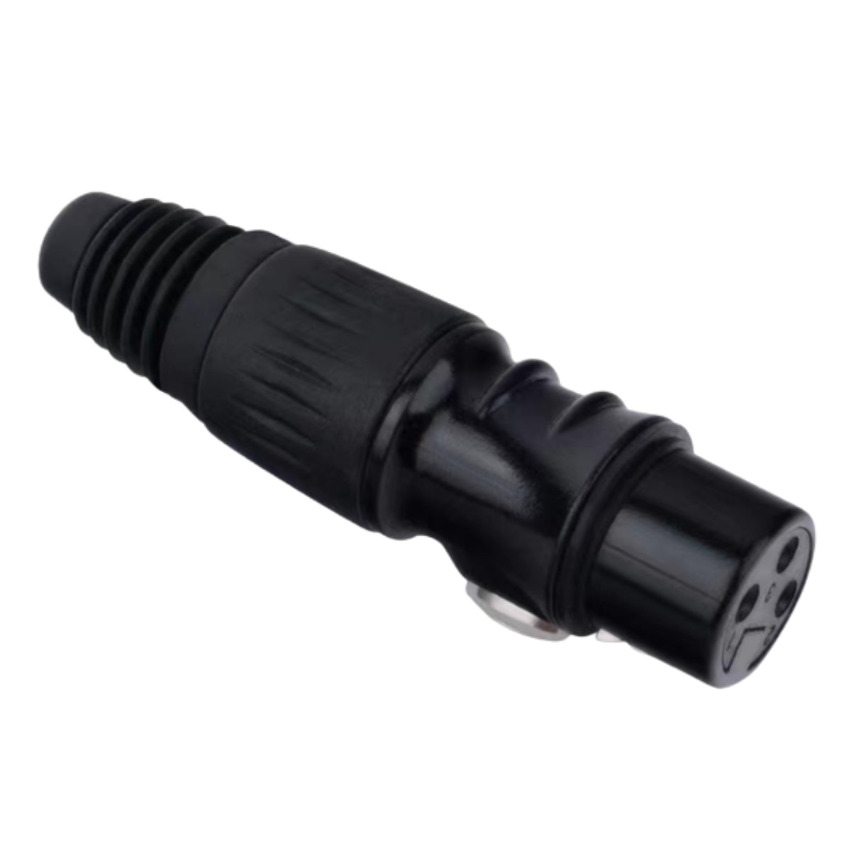 Conector Xlr Fêma Linha Preto Metalico Storm 05 Unidades [F108]