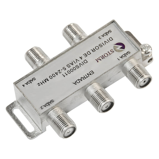 Divisor De Antena 1x4 5-2400mhz Satelite Storm 10 Unidades [F108]