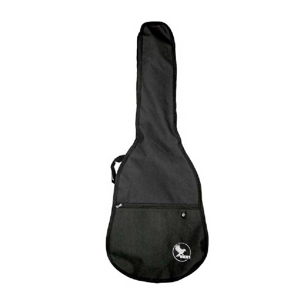 Capa P/ Violão Clássico Simples 2 Alças - Nylon 600 - Preto Bkr 1 [F108]