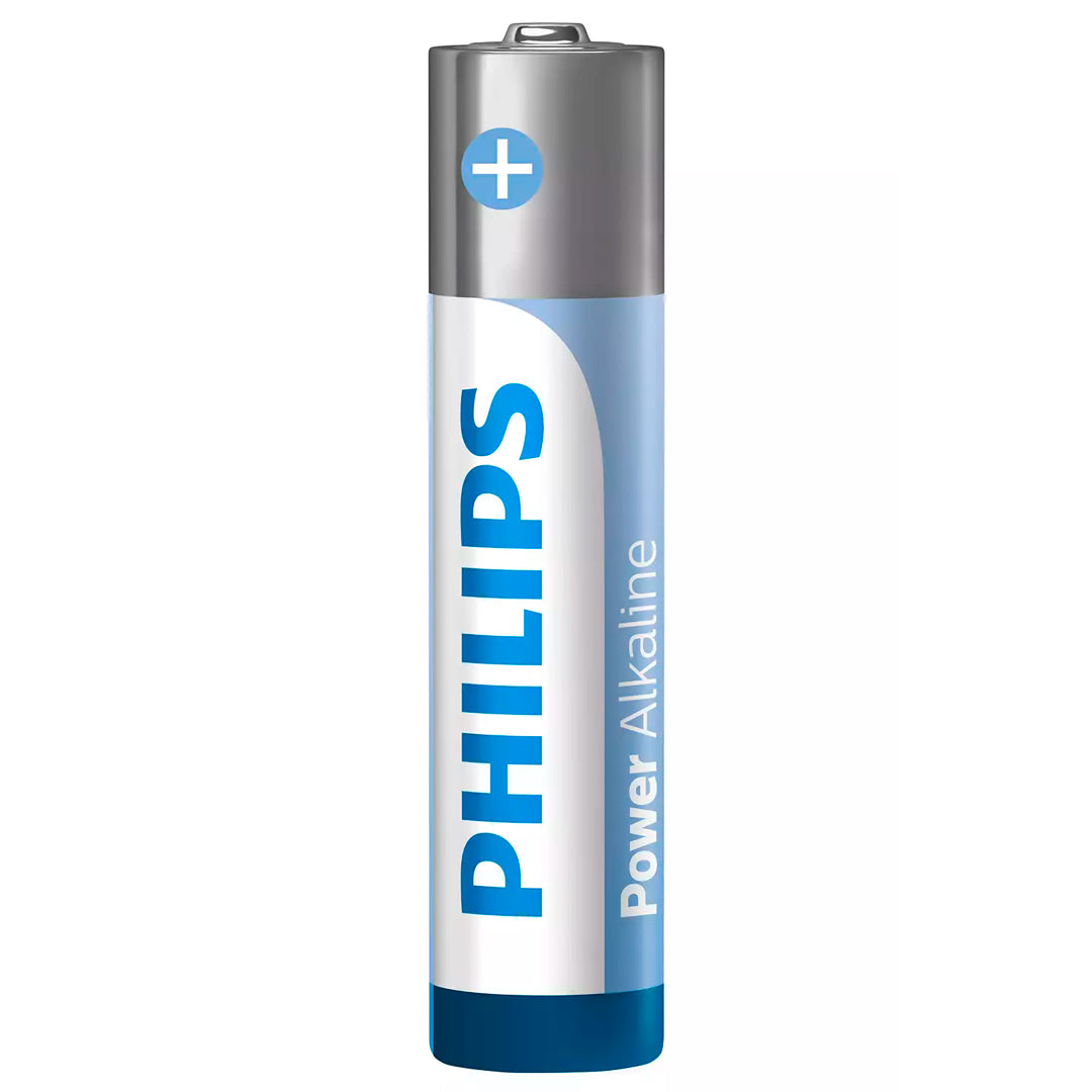 12 Pilhas Alcalinas AAA Philips  (6  Cart)
