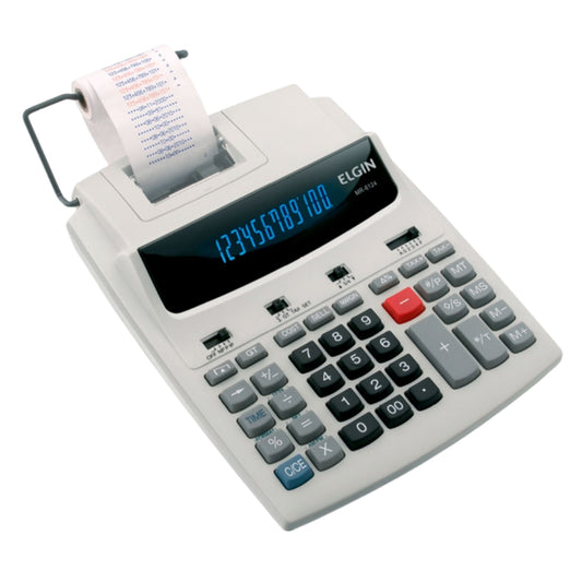 Calculadora Com Bobina 12 Digitos Cr Mr-6124 Elgin [F108]