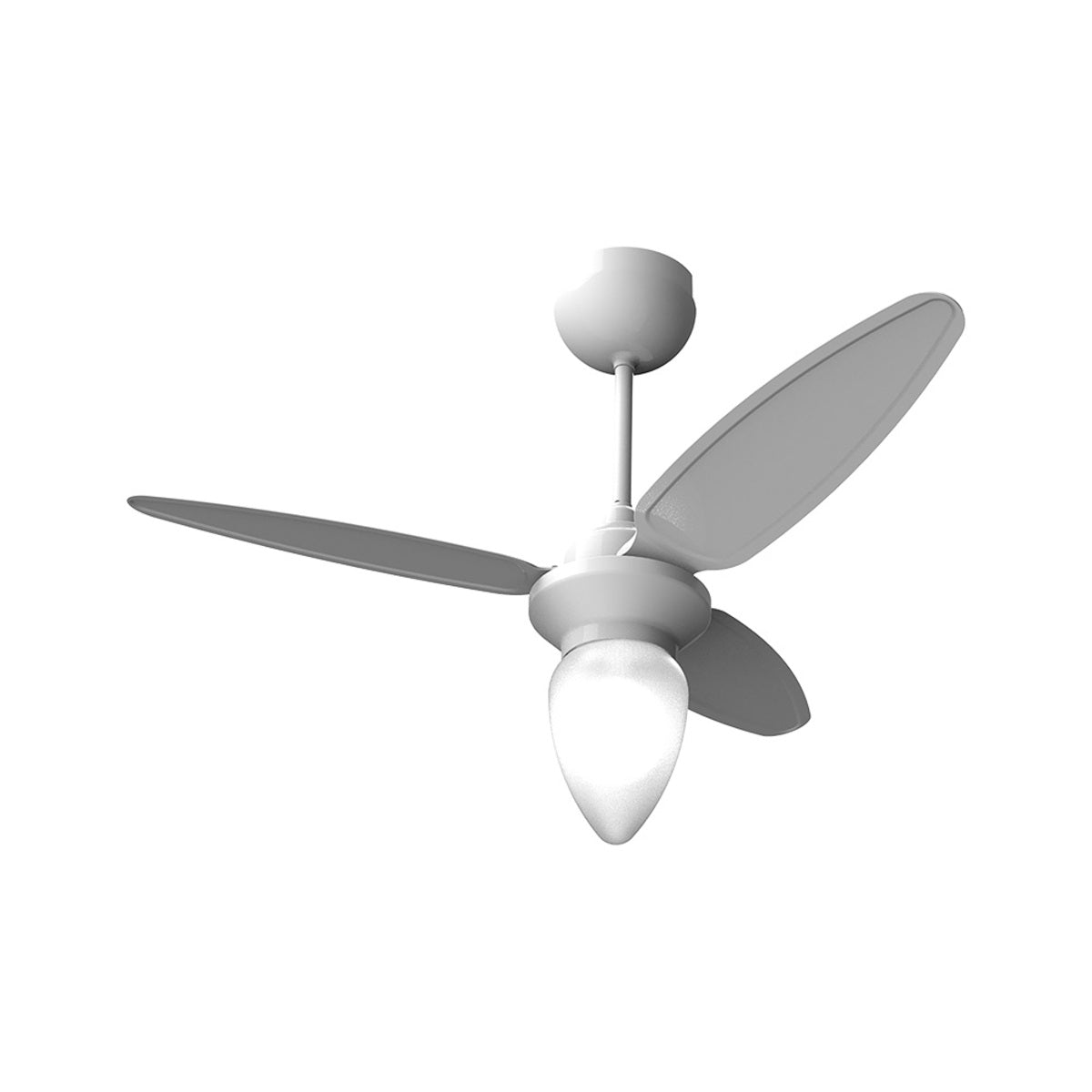 Ventilador De Teto Wind 3p Inverter Bivolt Branco Ventisol [F108]