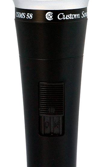 Microfone Custom Sound Csms 58 Com Cabo [F108]