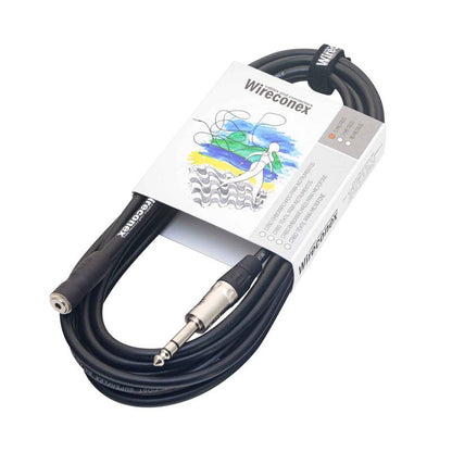 Cabo Extensão Fone De Ouvido Phc03 P10 1/4 Trs X P2 3,5 Wireconex [F108]