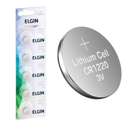 5 Baterias  Cr1220 Elgin [F108]