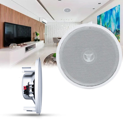 Kit Arandela Coaxial 6p 70w 8r Redonda Br Leson [F108]
