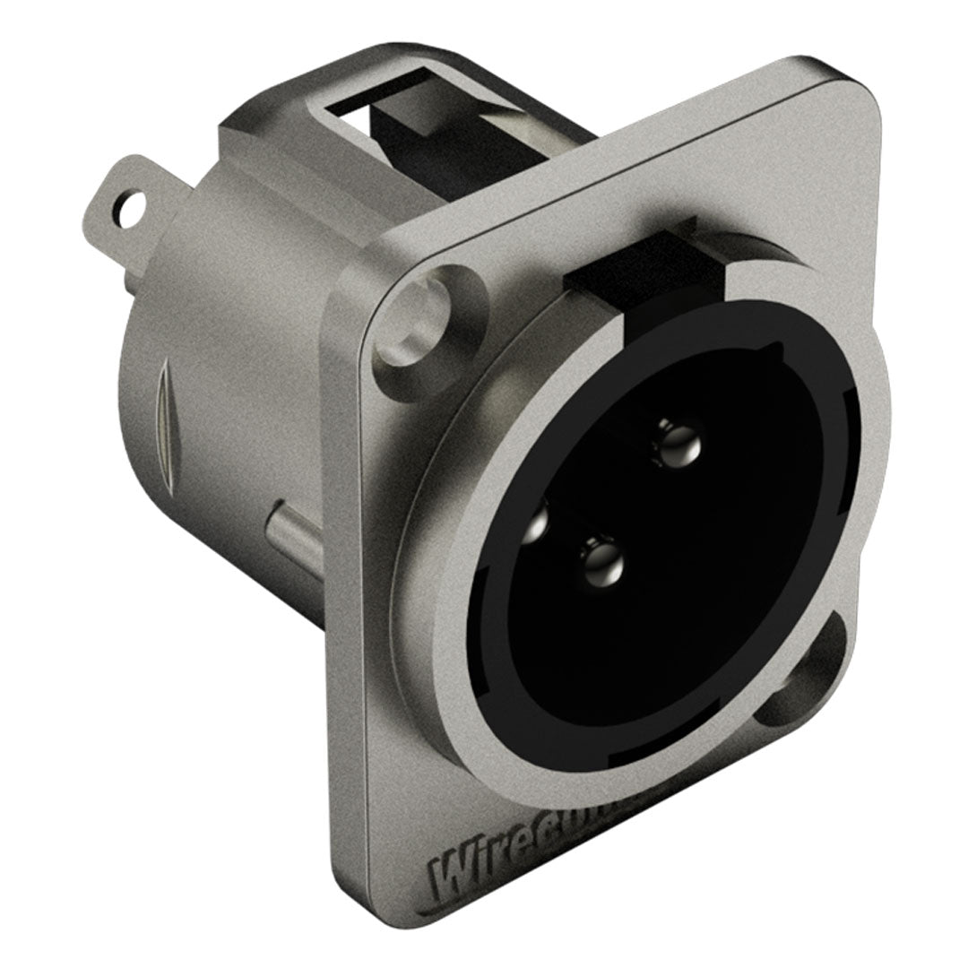 Conector  Xlr Macho Wc 1033 10 Unidades Painel Wireconex [F108]