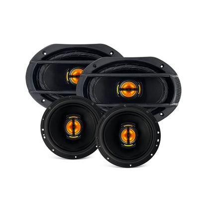 Kit Facil Falante Jbgg9 Flex 6 Gx9pol 220w 4r Preto Leson [F108]