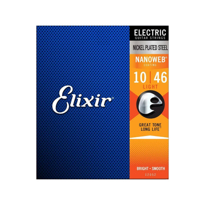 Cordas 010 Light Guitarra Nanoweb Elixir [F108]