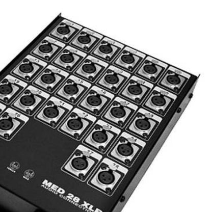 Painel Medusa 28 Furos Xlr Com Conectores Wireconex [F108]