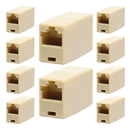 Emenda Rj45 Fêmea Para Rj 45 Fêmea 8x8 Storm 10 Unidades [F108]