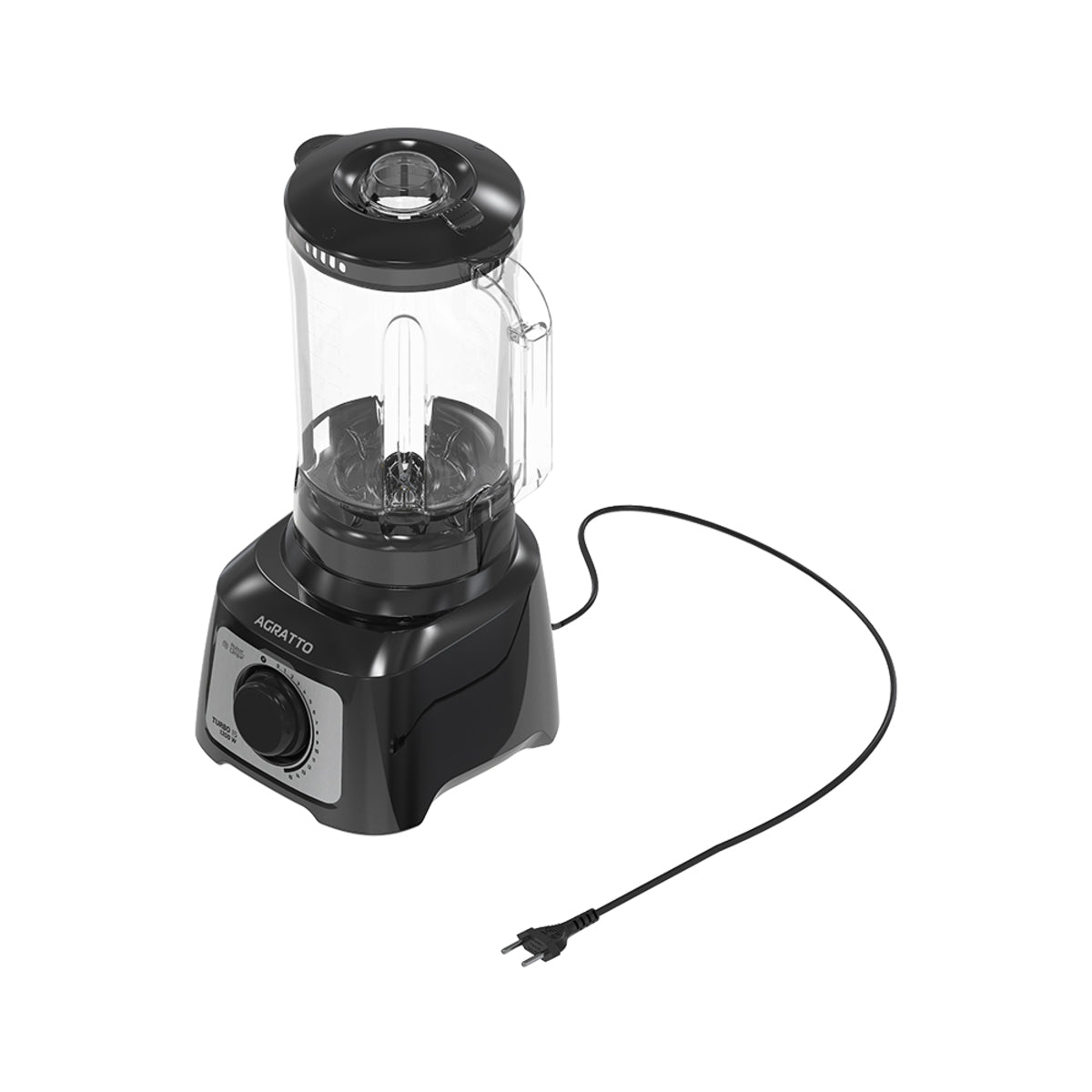 Liquidificador Turbo 15 Preto 3,2l 127v 1200w  Agratto [F108]