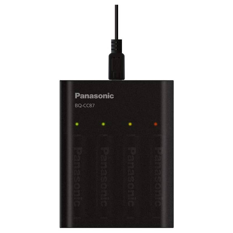 Carregador Panasonic Eneloop Pro Bq-cc87 [F108]