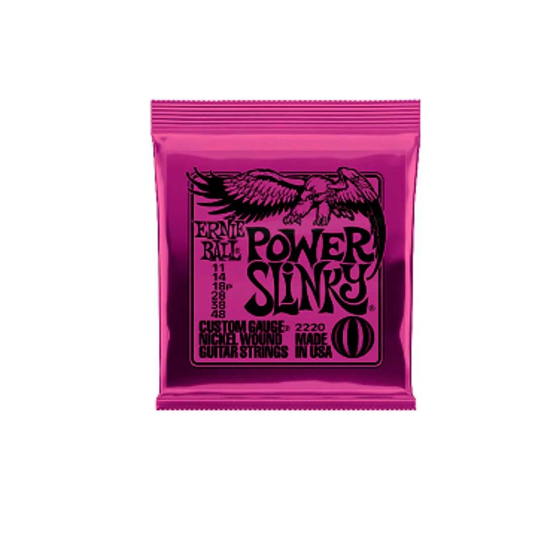 Encordoamento 011"-048" P/guitarra Power Slink Niquel Ernie Ball P02220 [F108]
